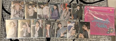 SVT seventeenth heaven早版卡套卡+午版、晚版鐵盒卡（含卡套及鐵盒）