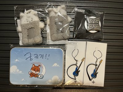 Young K solo線下場週 bass吊飾 手機支架 束口袋 T-shirt 證件套