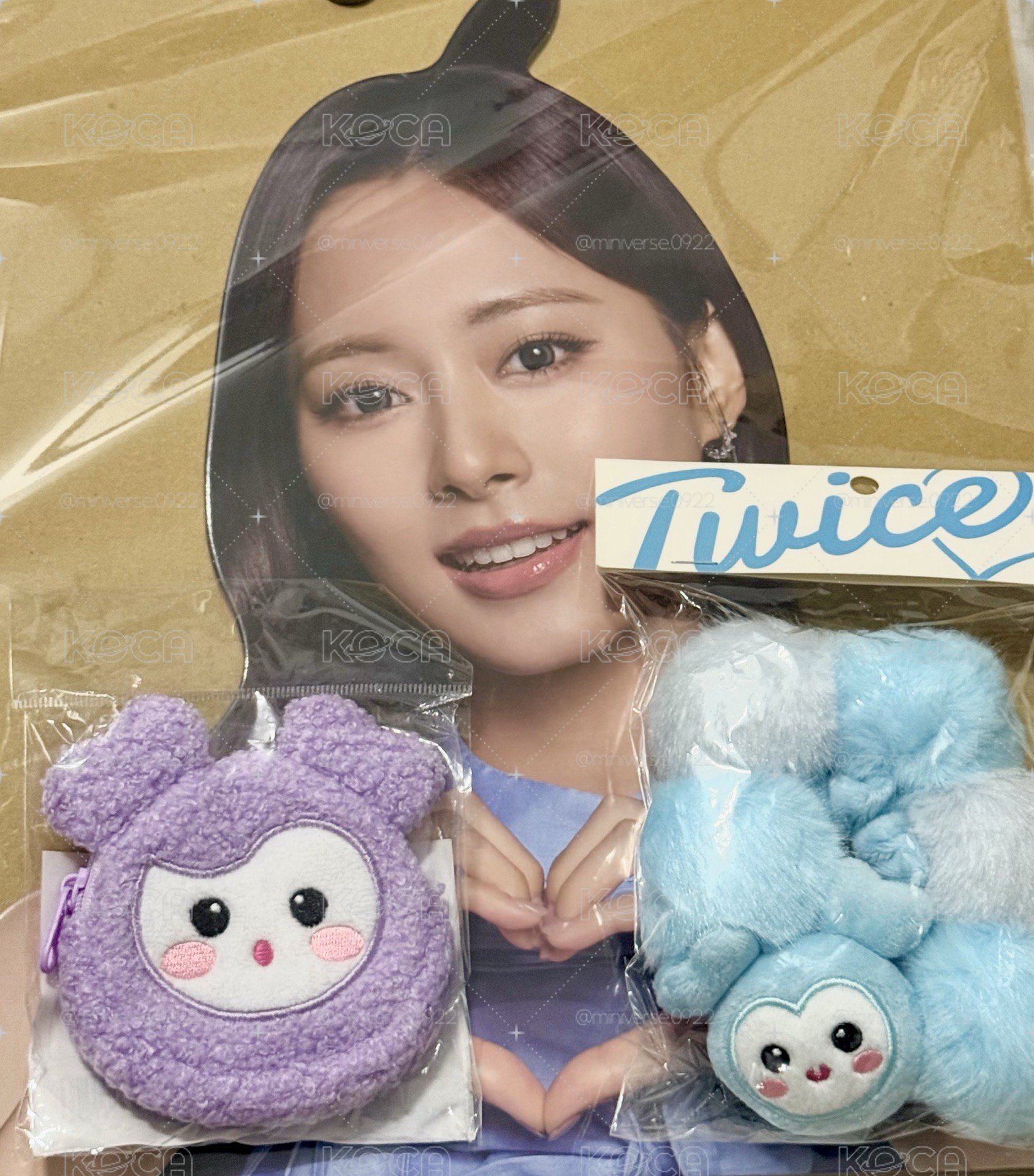 紗耳機包+娜髮圈+子子愛心衣架