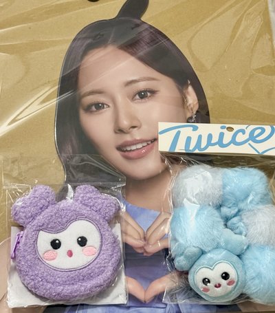 紗耳機包+娜髮圈+子子愛心衣架