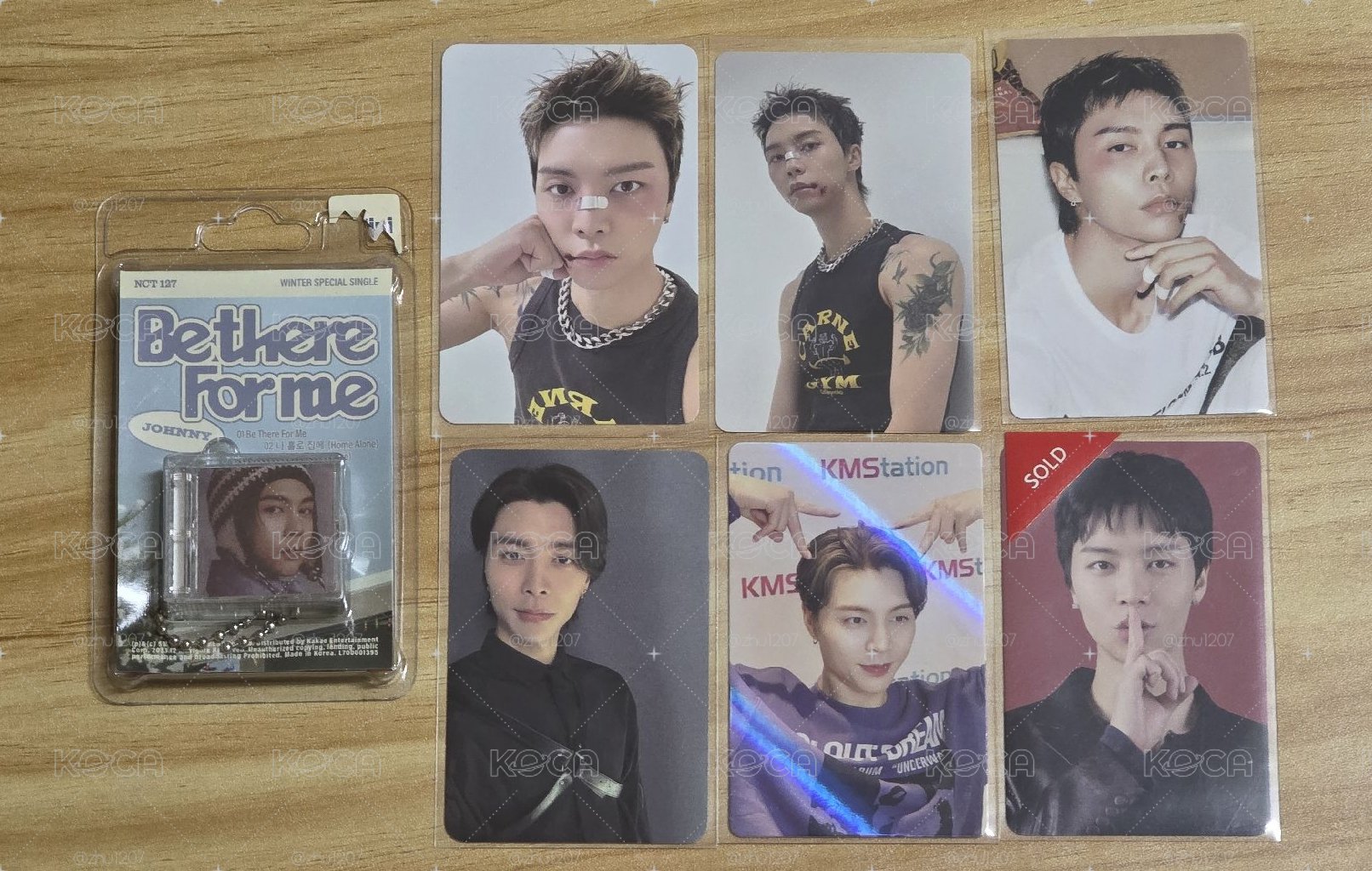 Johnny NCT 127 年曆卡、BTFM Smini & Zone 官拍、特典 自拍 & 2023 特典