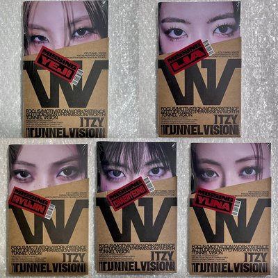 ITZY TNVS單封 未拆專