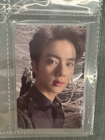 BTS 防彈少年團 團卡 金碩珍 Jin 黑天鵝專卡 小卡