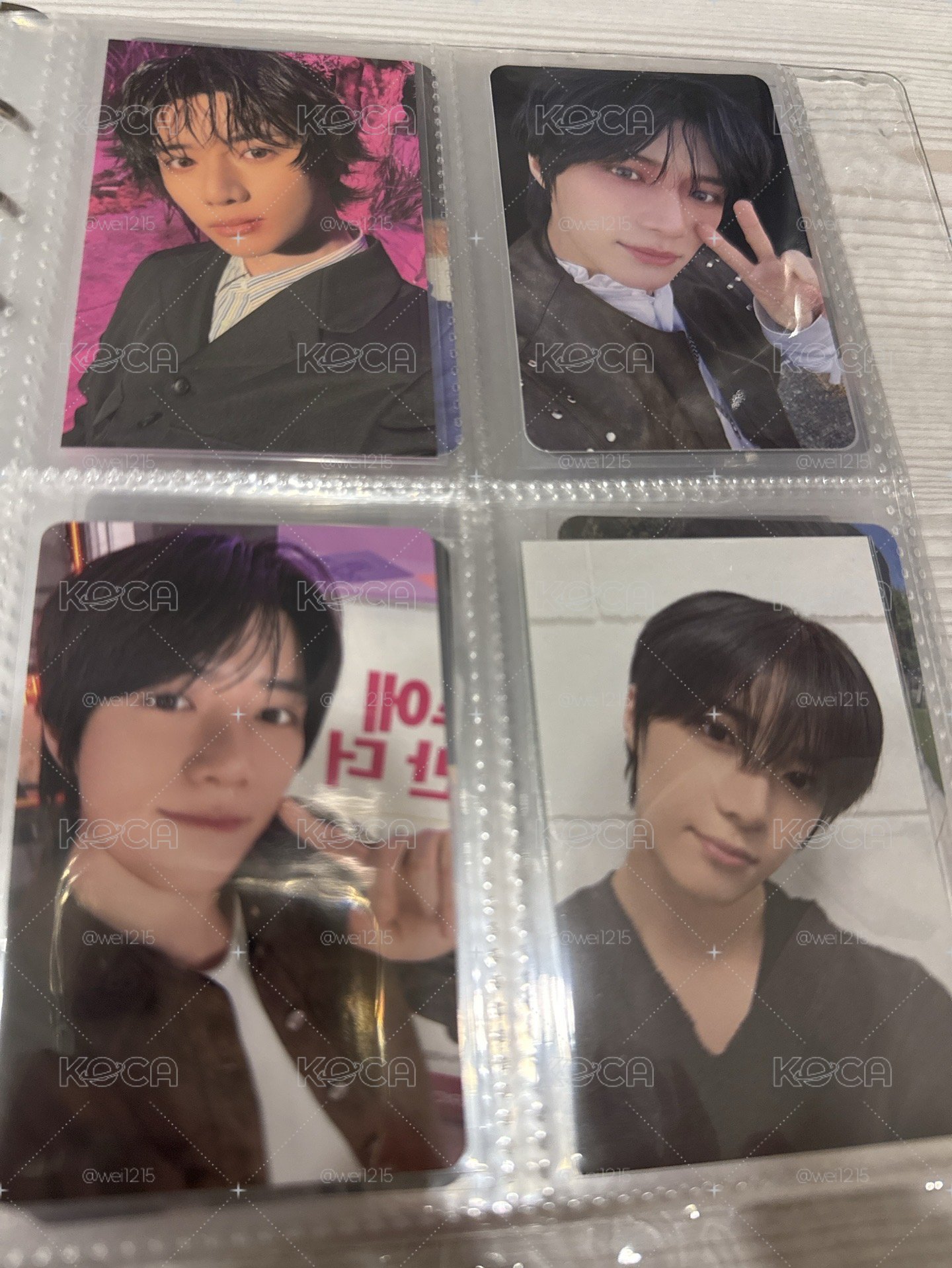 圭 專卡、滿額卡、簽售卡*4
