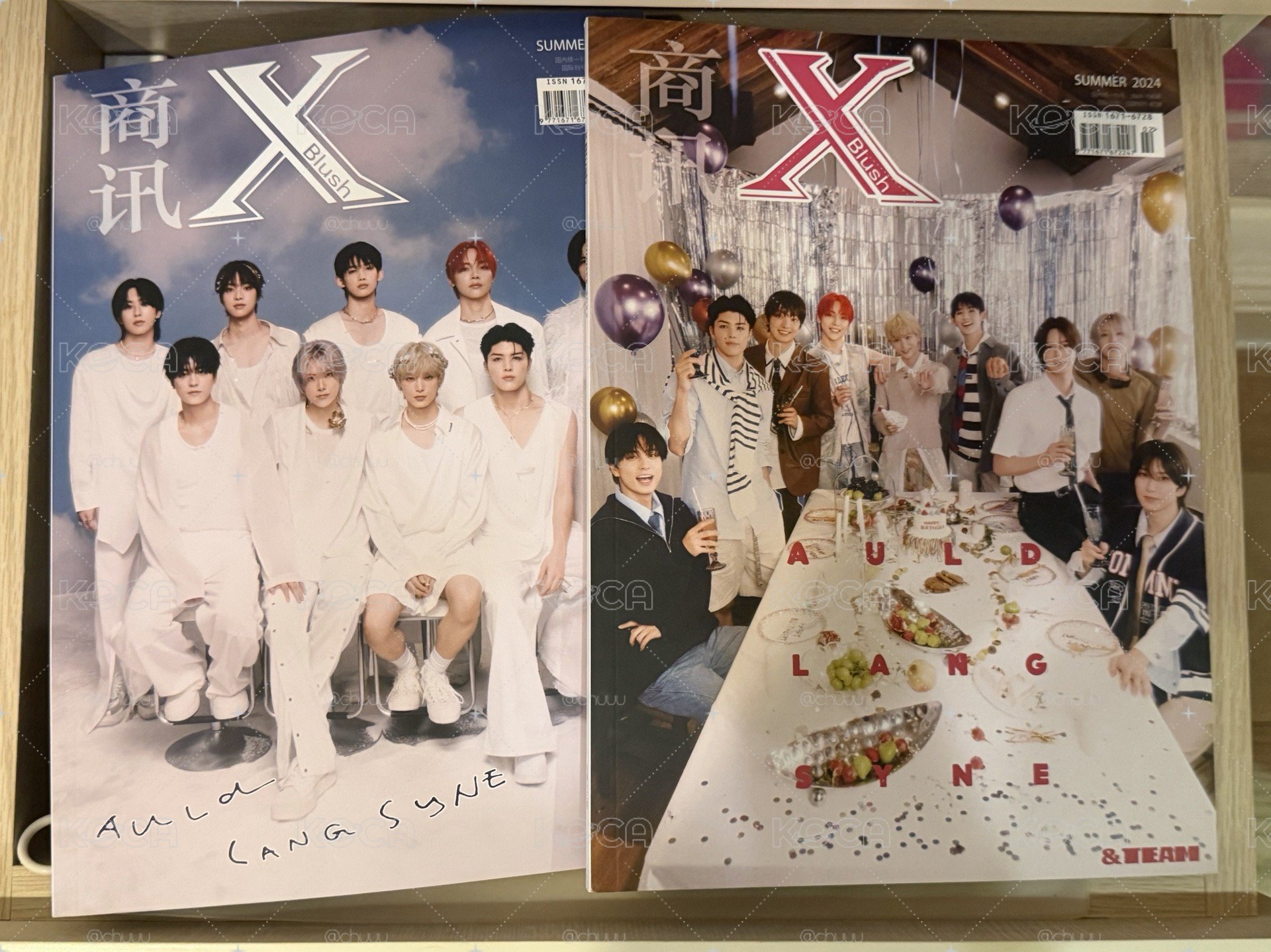 &TEAM XBlush雜誌 A版 B版