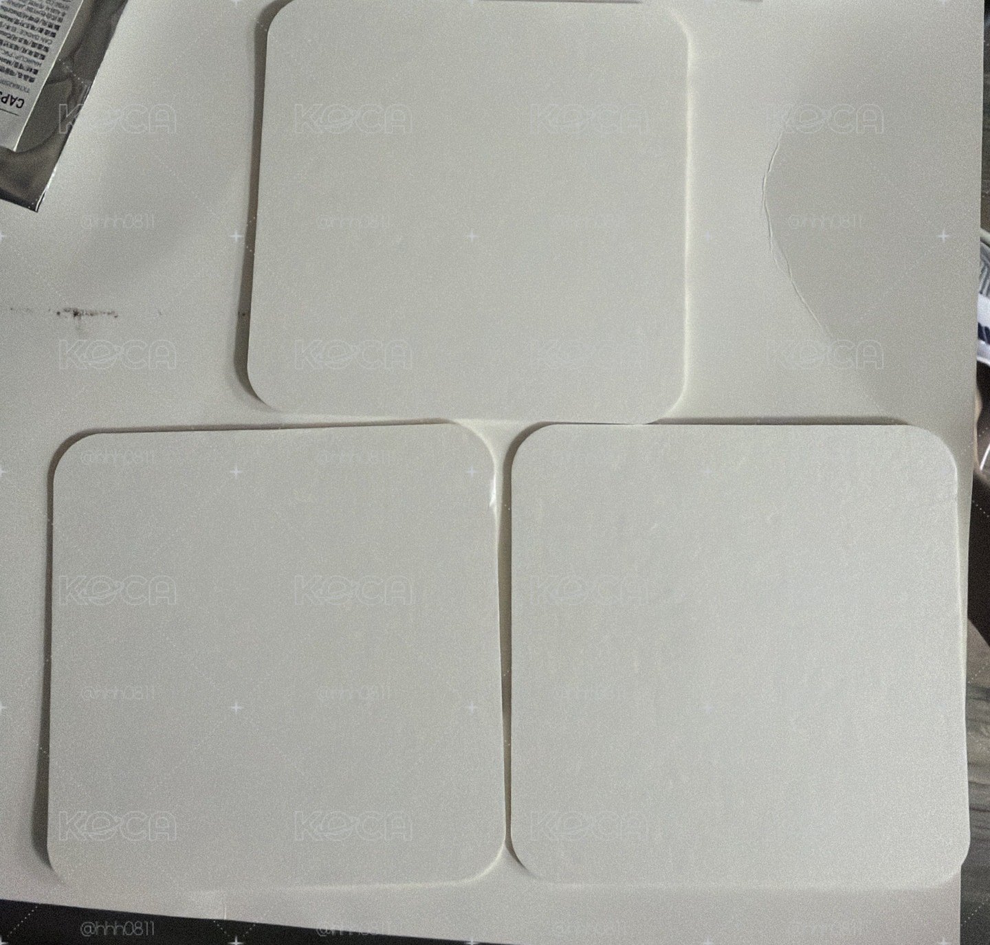 角巴兔咖啡廳杯墊
