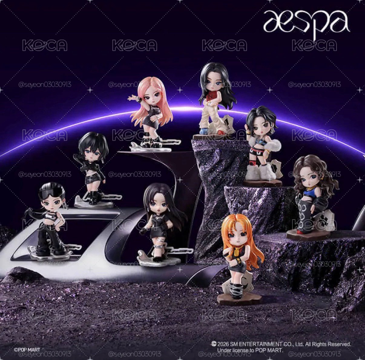 ［現貨］泡泡瑪特 X aespa 一中盒確認款