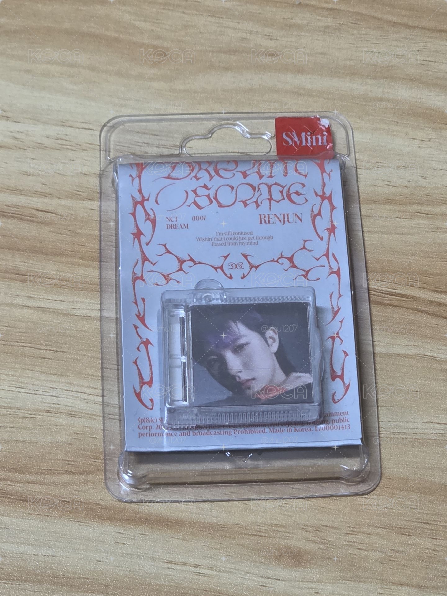 仁俊 NCT Dream DREAM( )SCAPE Smini 空專