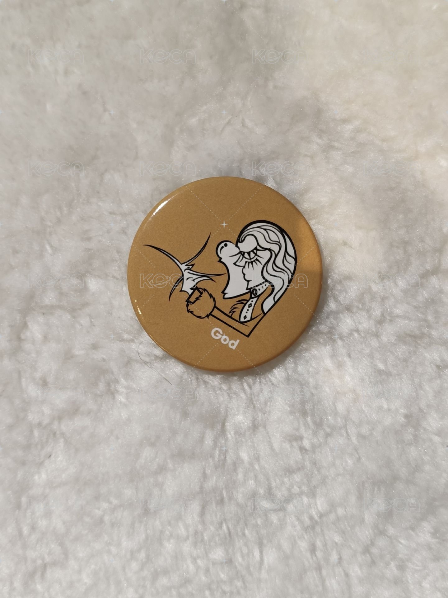 叡金色徽章