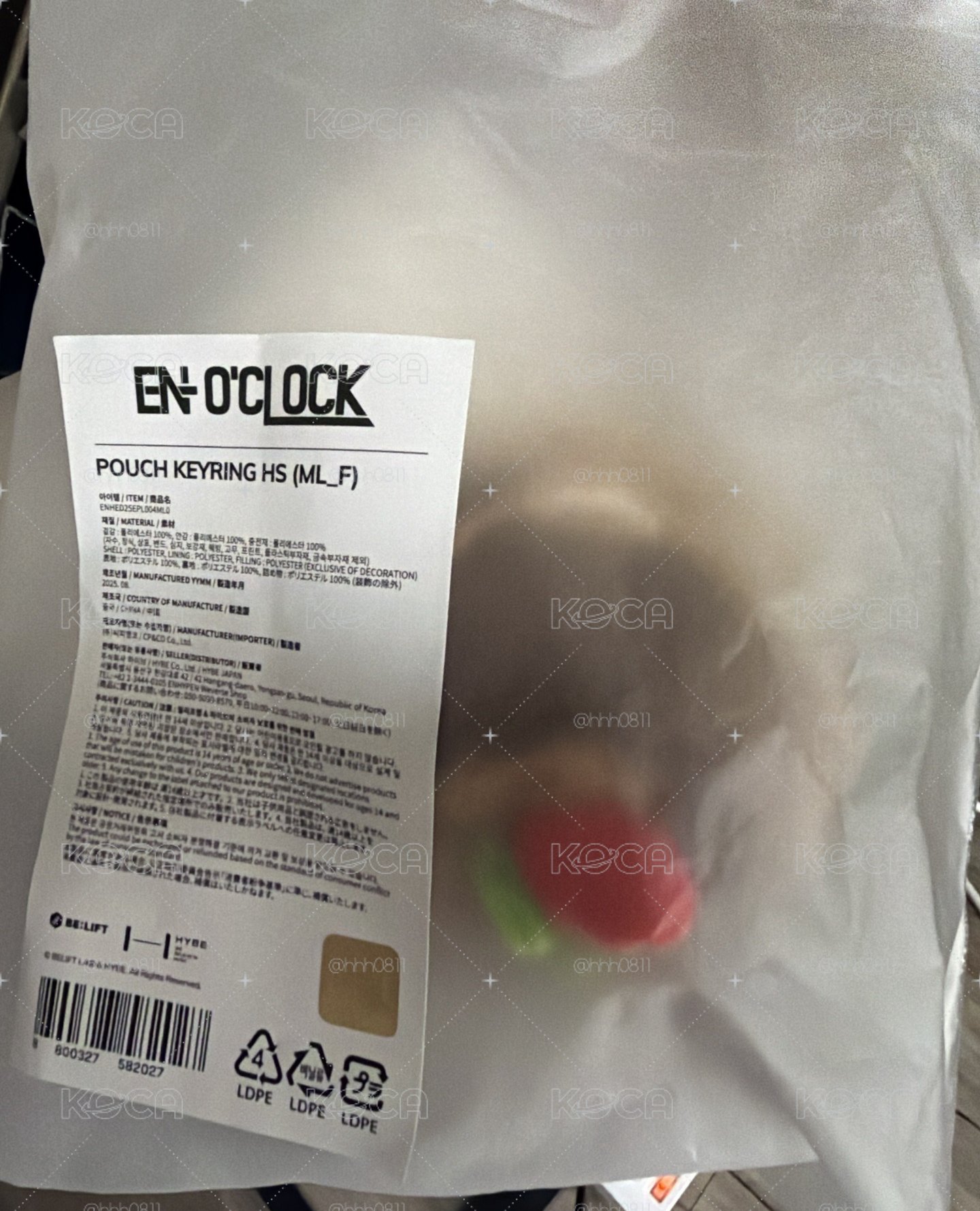 EN O’CLOCK 全新未拆