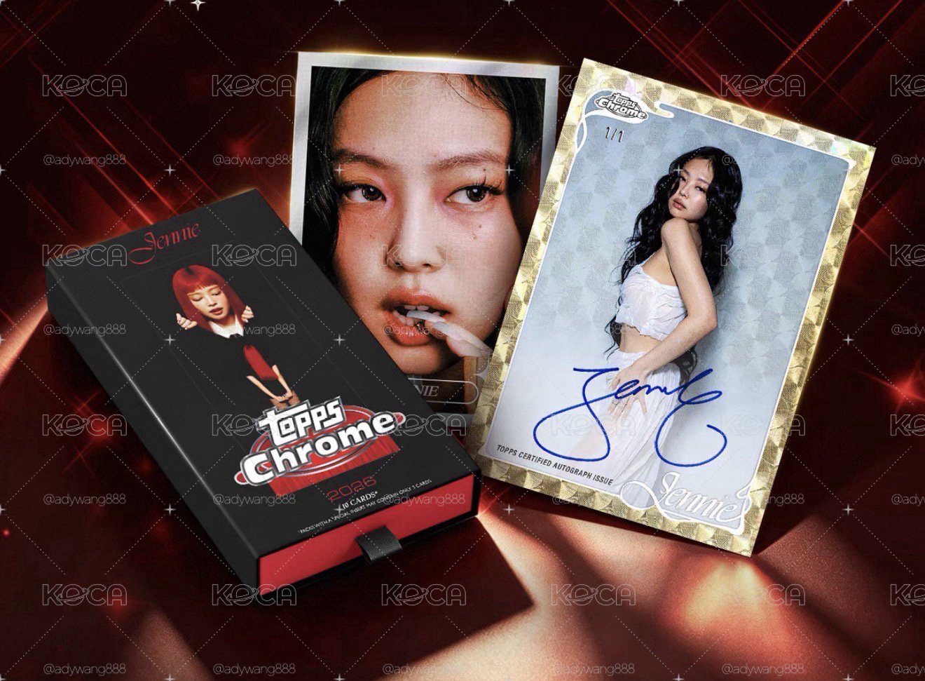 TOPPS X JENNIE 卡包盲盒