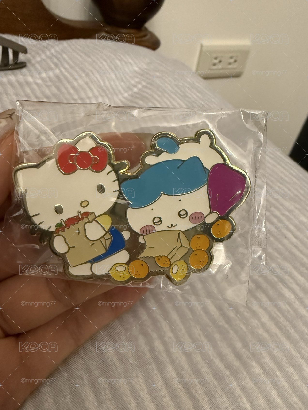 小八Kitty金屬徽章