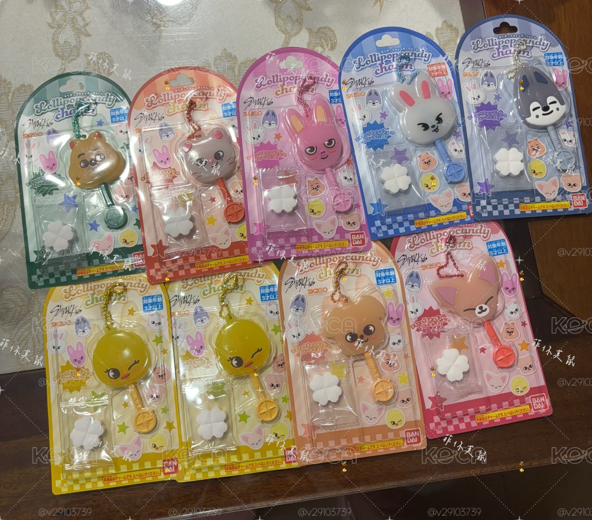 BANDAI 造型吊飾 
