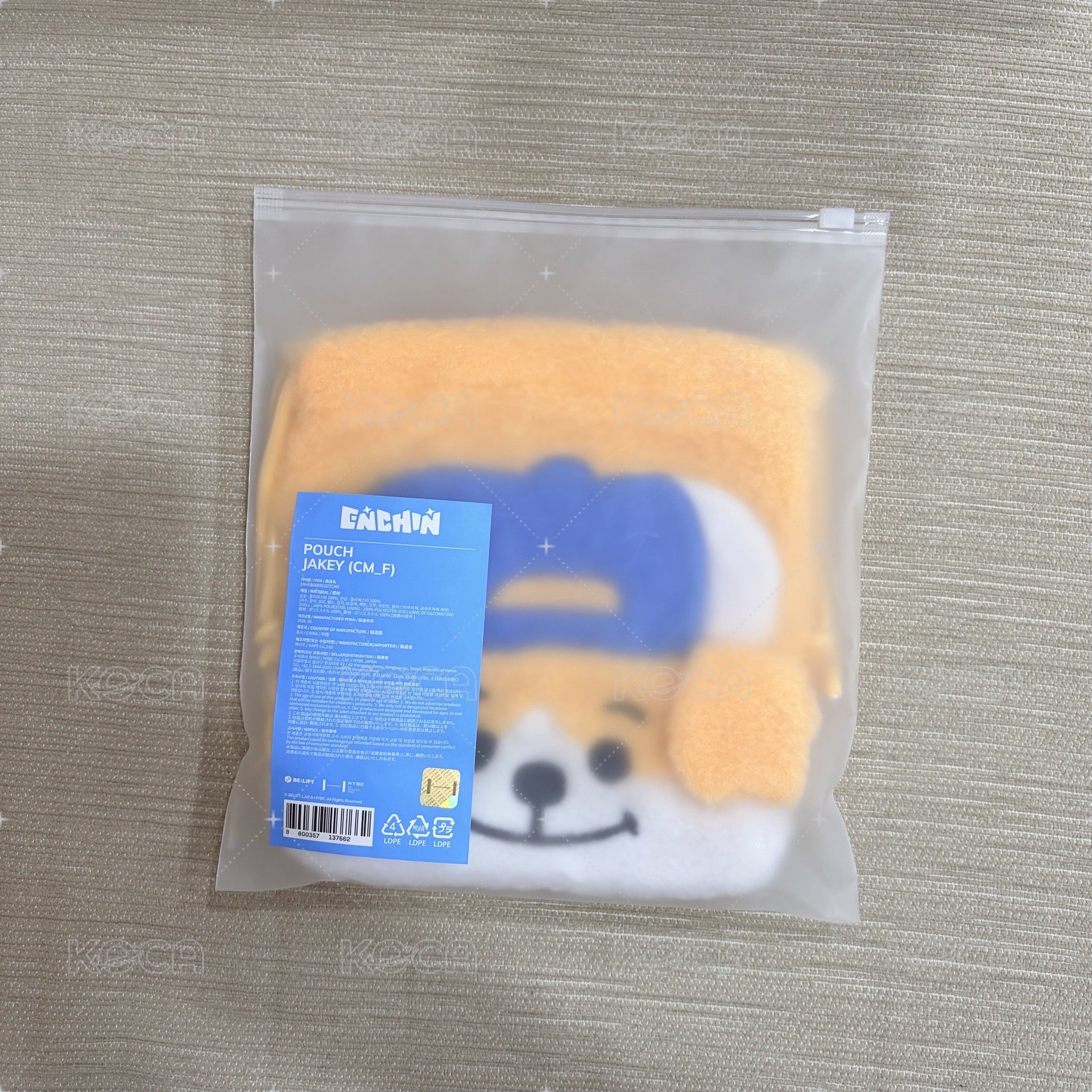 現貨 束口袋JAKEY一販（29000KRW)