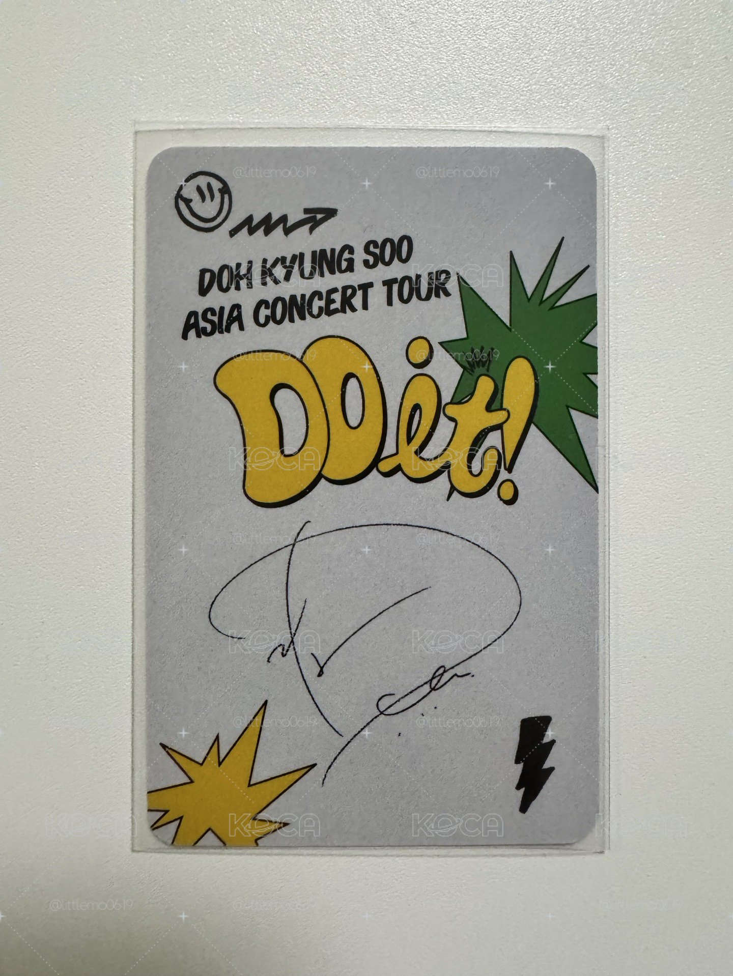 Doh Kyung Soo-DO it! 首爾 入場卡 / 場限卡 