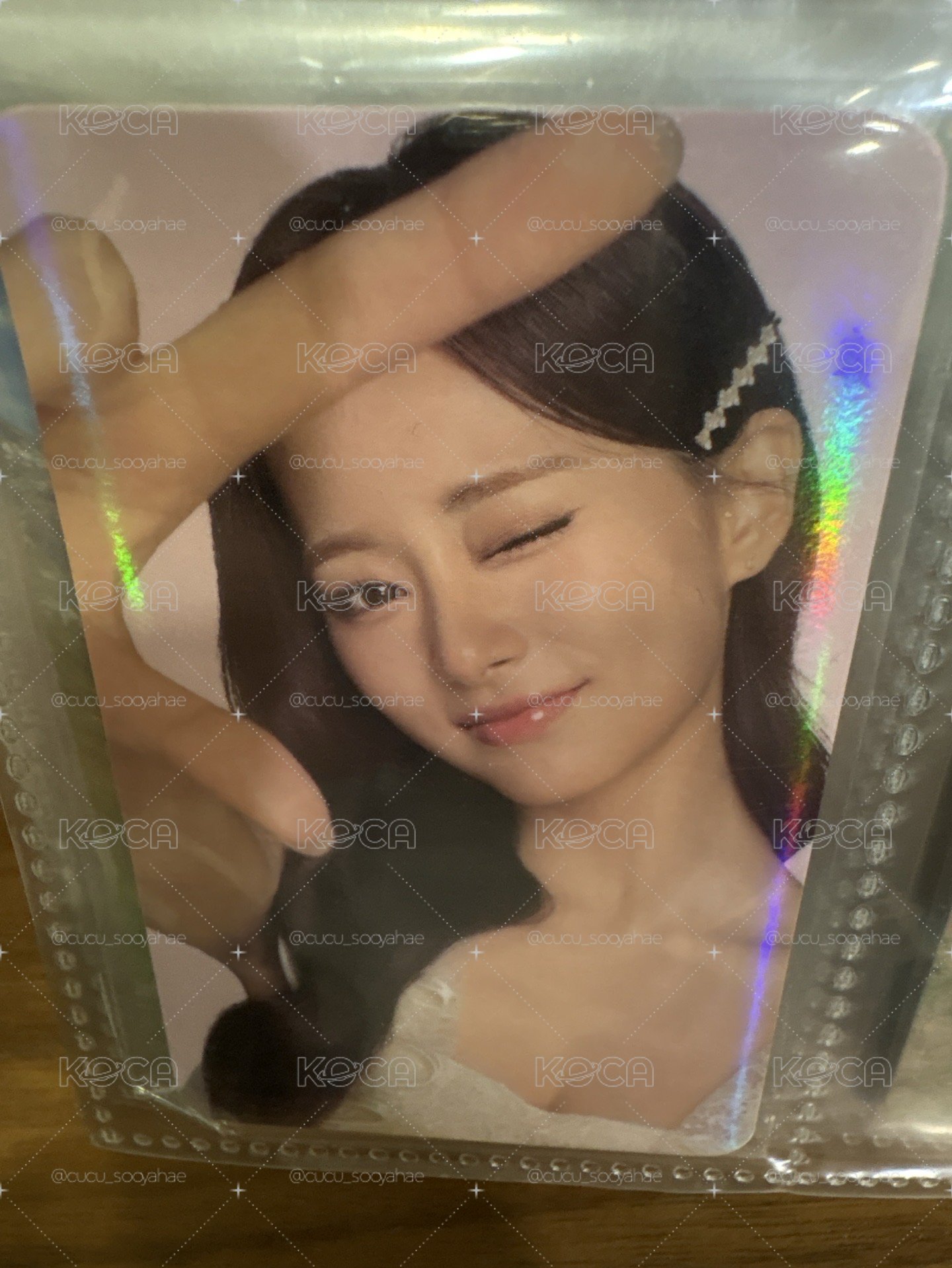 周子瑜 711閃卡