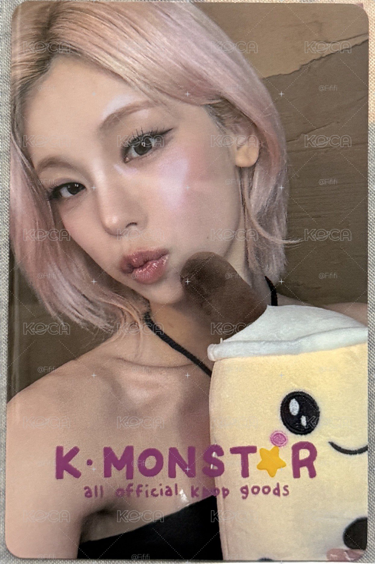 Itzy Yeji KM珍珠奶茶