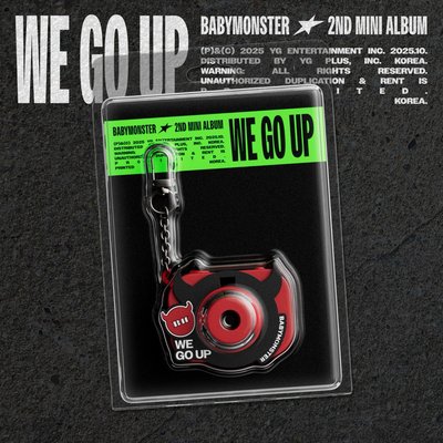 BABYMONSTER｜WE GO UP｜相機鑰匙圈版