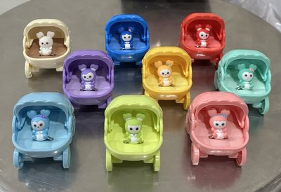 嬰兒車扭蛋9個一組不拆