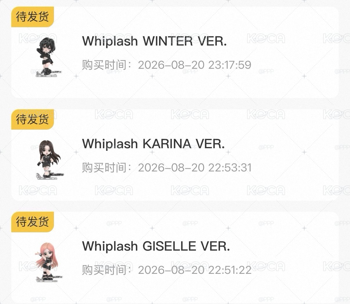 popmart 公仔 whiplash柚吉冬確認款