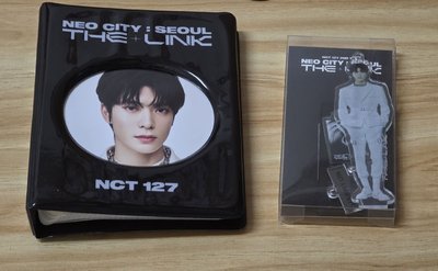 在玹 NCT 127 二巡 雙格卡冊、人形吊飾/立牌