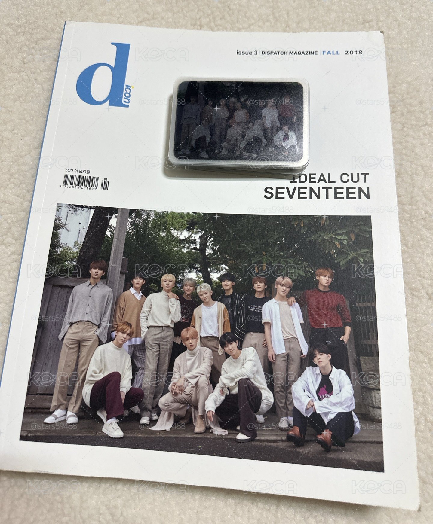 18年D社雜誌+透卡一套