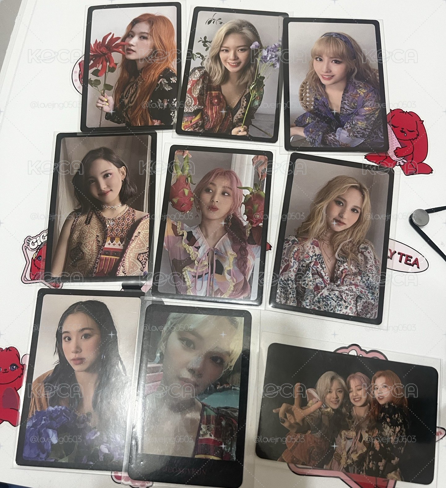 退坑 Twice 早期卡 整圖