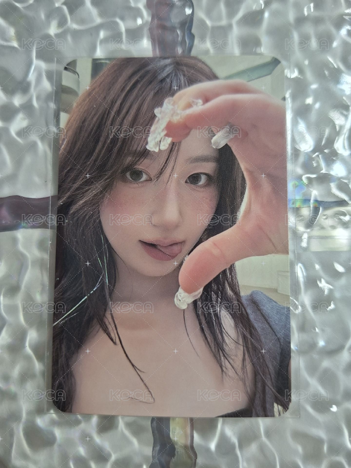 恩瑟有要跟我比心的嗎？！