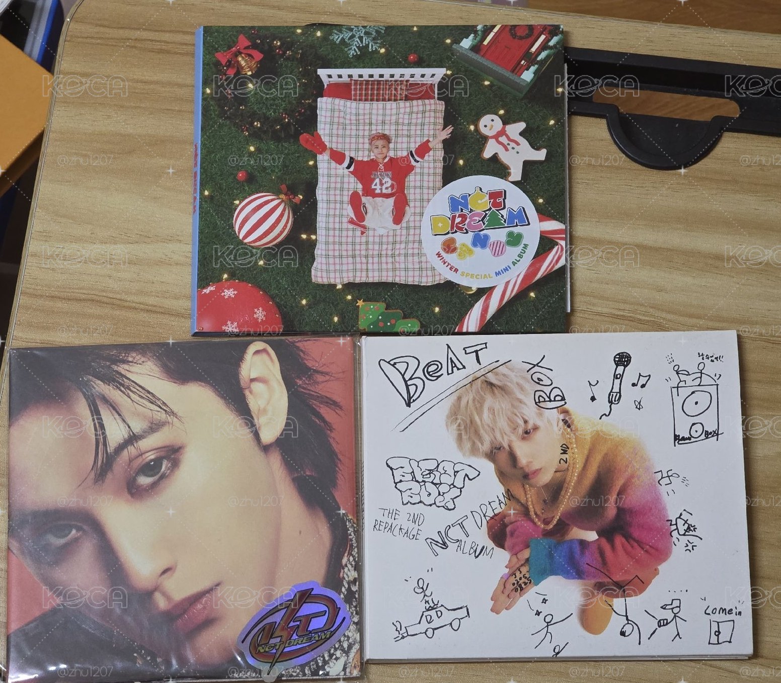渽民 NCT Dream Candy、馬克 NCT Dream ISTJ、志晟 NCT Dream Beatbox 空專