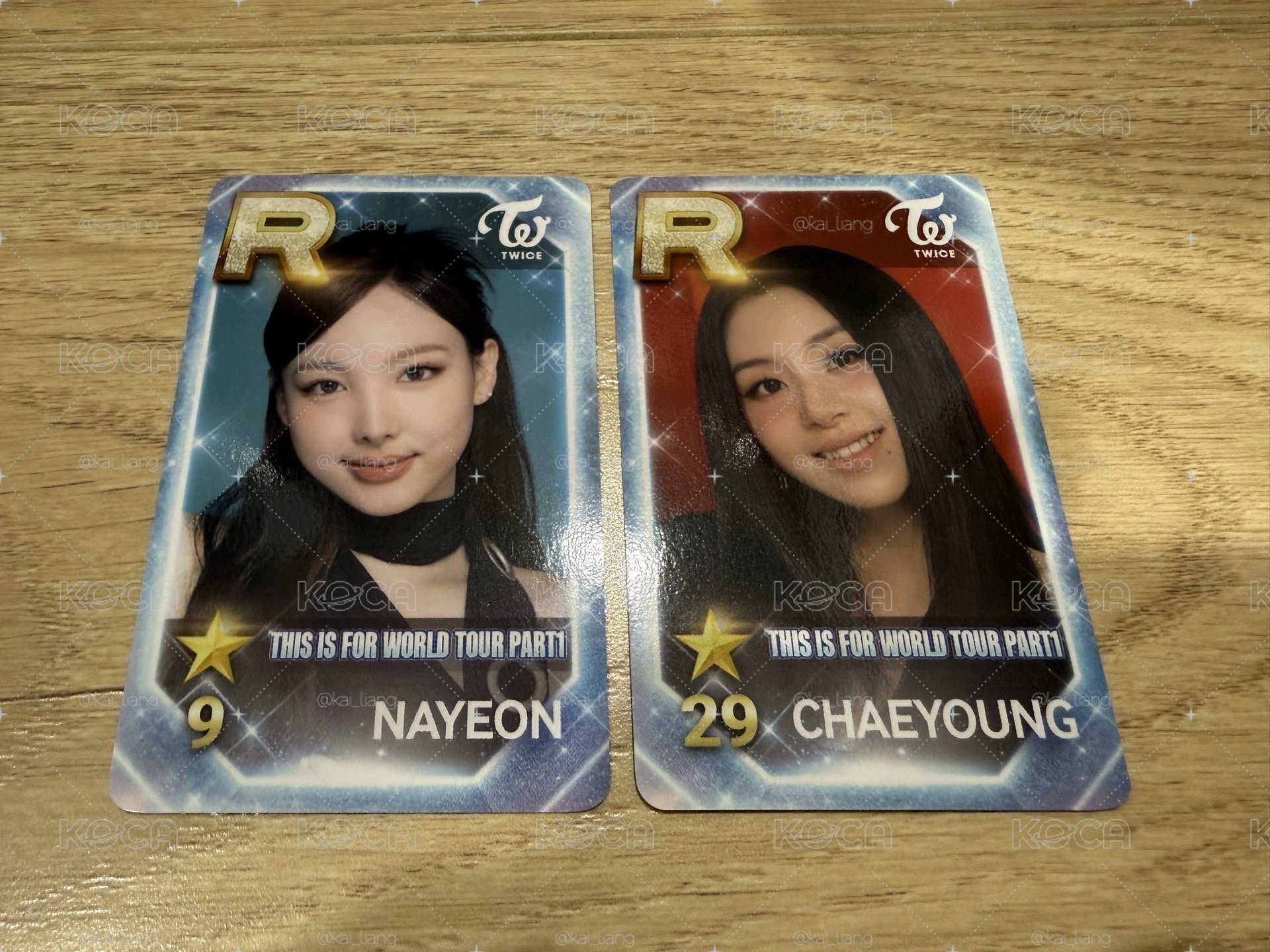 Twice SUPERSTAR 遊戲卡 THIS IS FOR 娜璉 彩瑛 