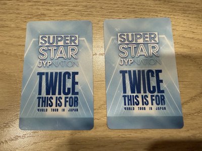 Twice SUPERSTAR 遊戲卡 THIS IS FOR 娜璉 彩瑛 