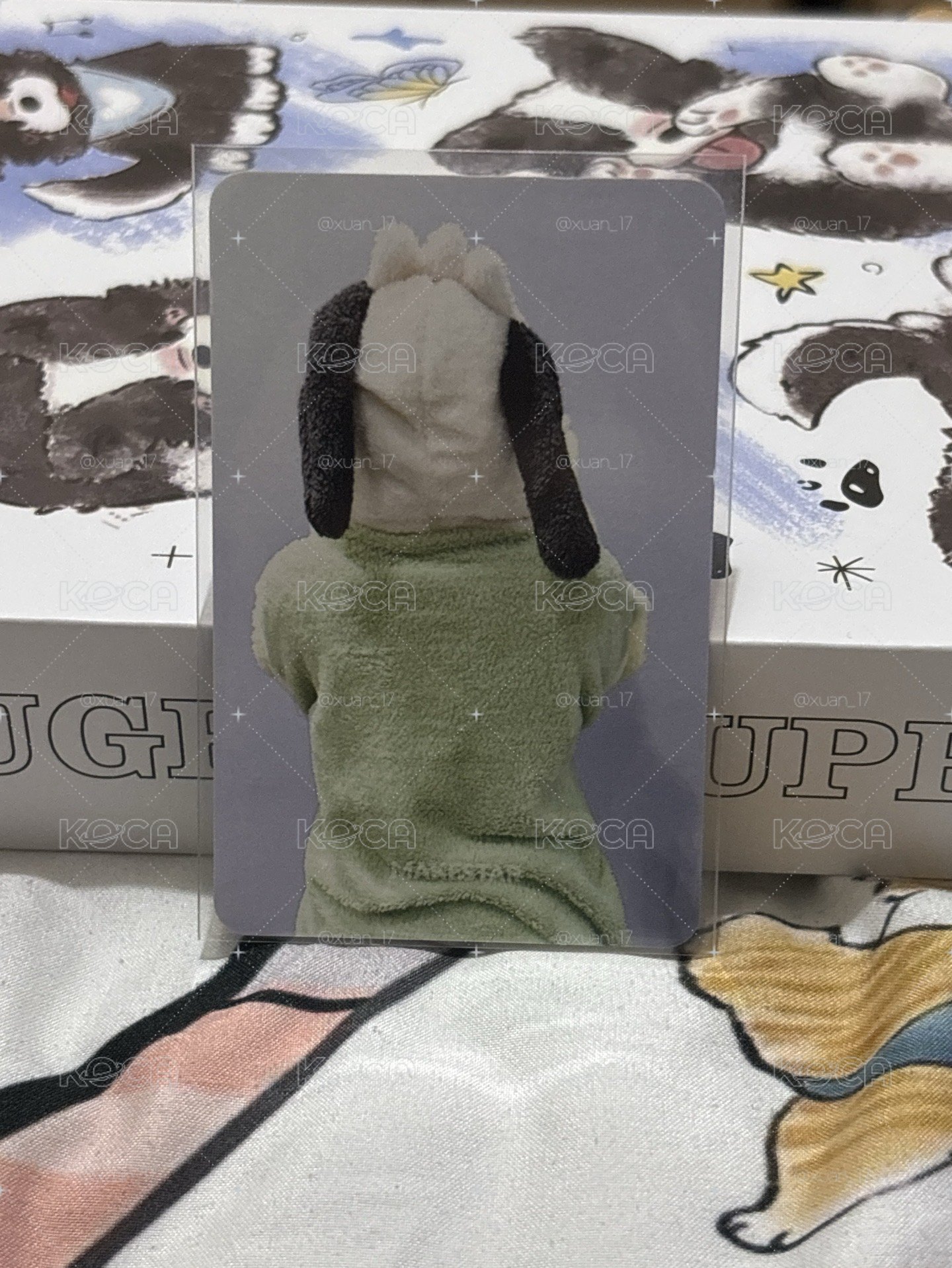 動物睡衣友（雙面卡）（需多帶💜350+）