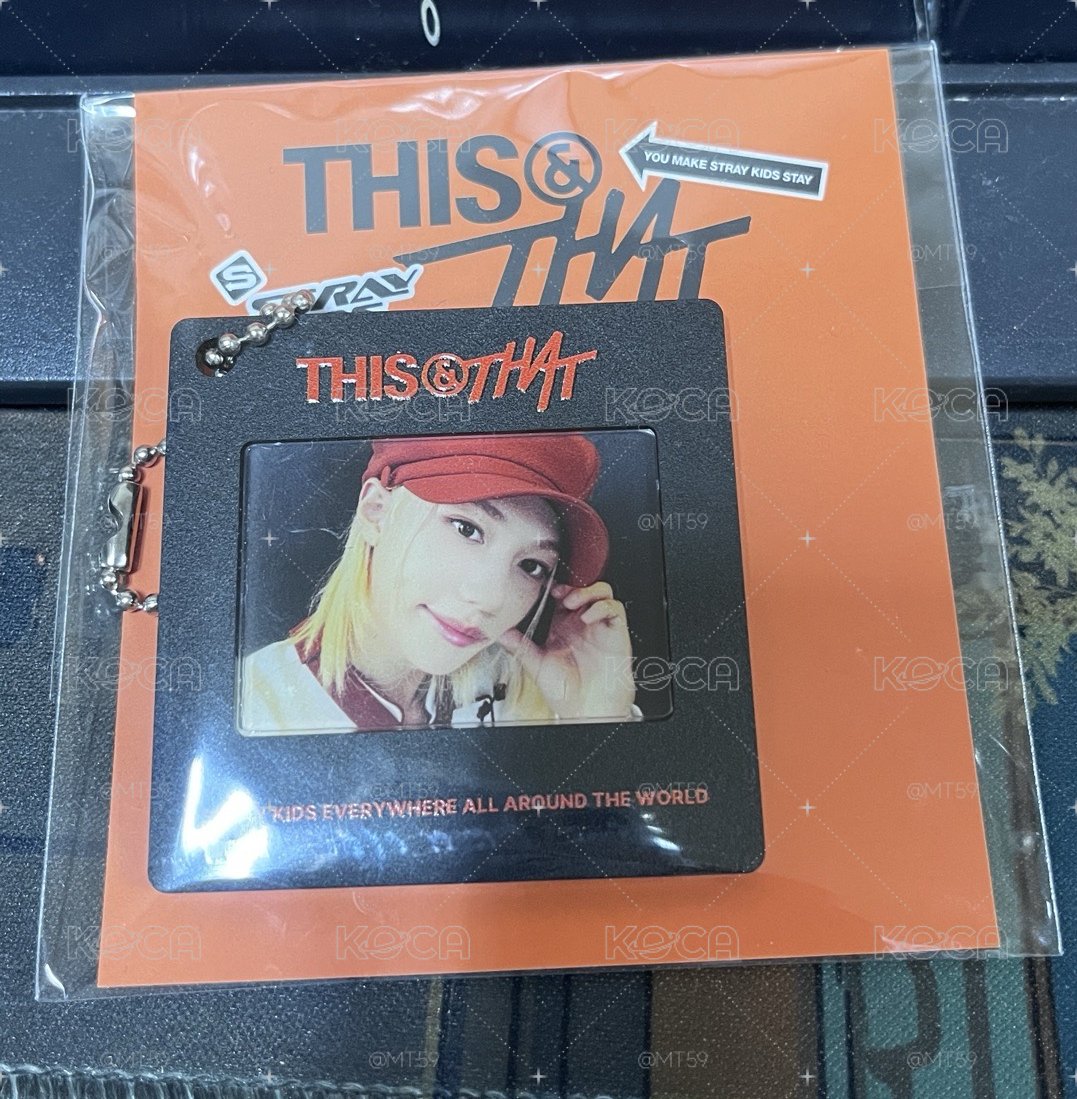 SKZ T&T 快閃店 菲照片吊飾
