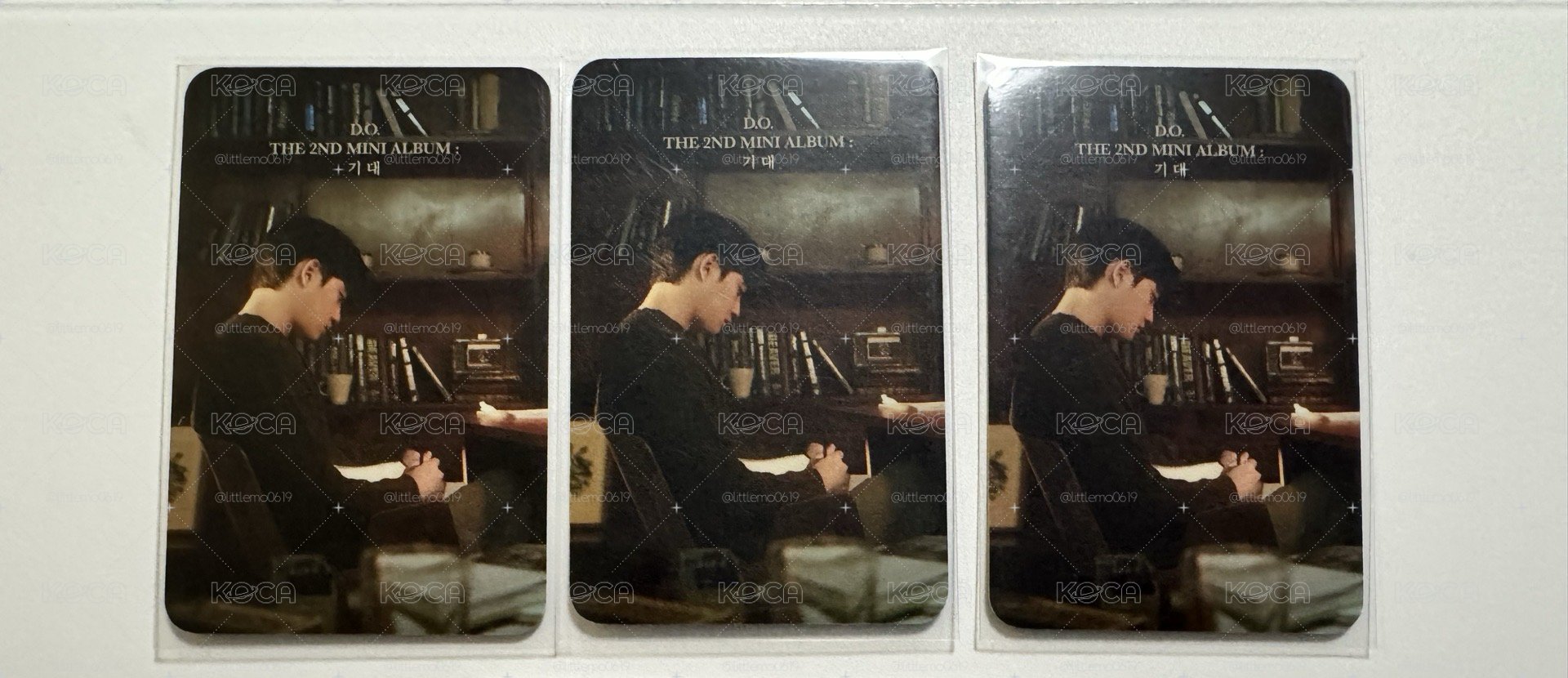 🤍雙面卡🤍憂鬱嘟嘟🤍Doh Kyung Soo-嘟嘟Expectation mumo 特典卡 套裝Set