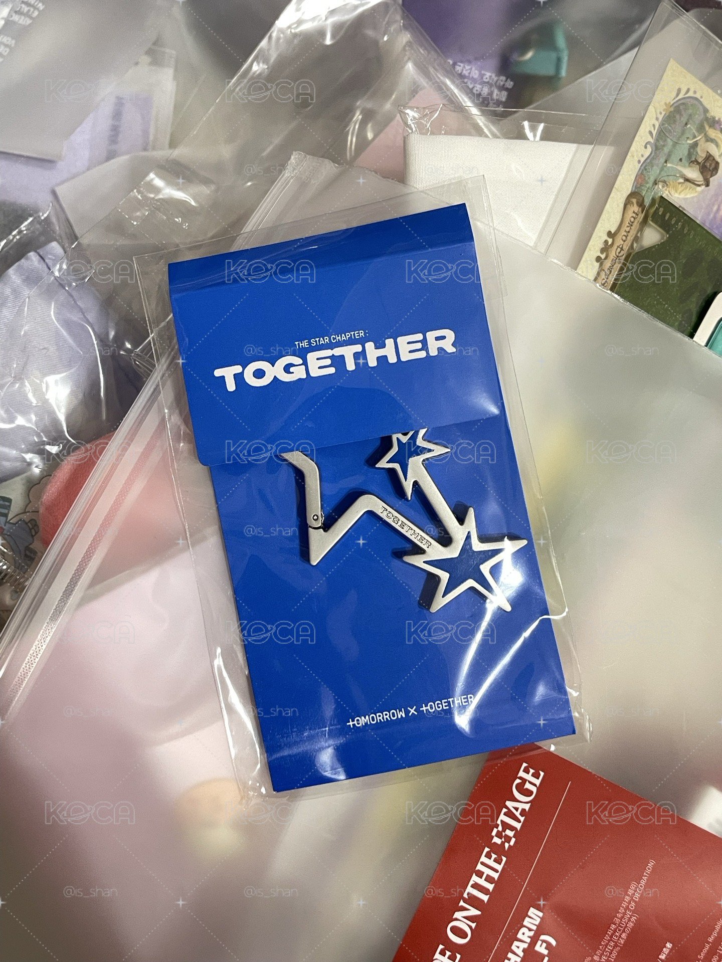 TXT 正四快閃 登山扣