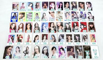 TWICE MINA P區 名井南小卡周邊 🐧 編號見圖三 💫