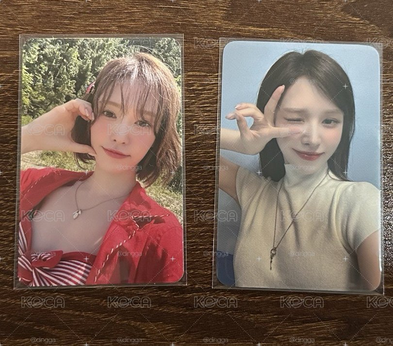 Red Velvet Wendy Cosmic娃專卡 甜品快閃滿額卡