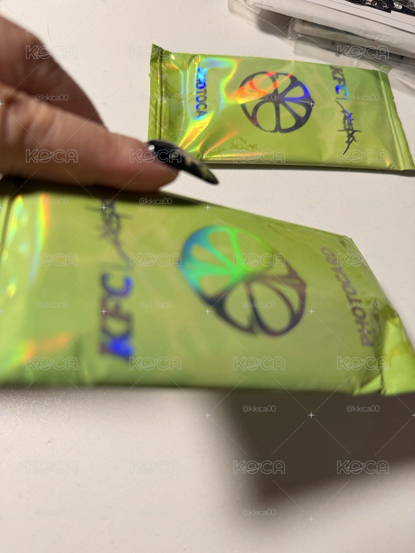 aespa x kfc 未拆 有運輸損