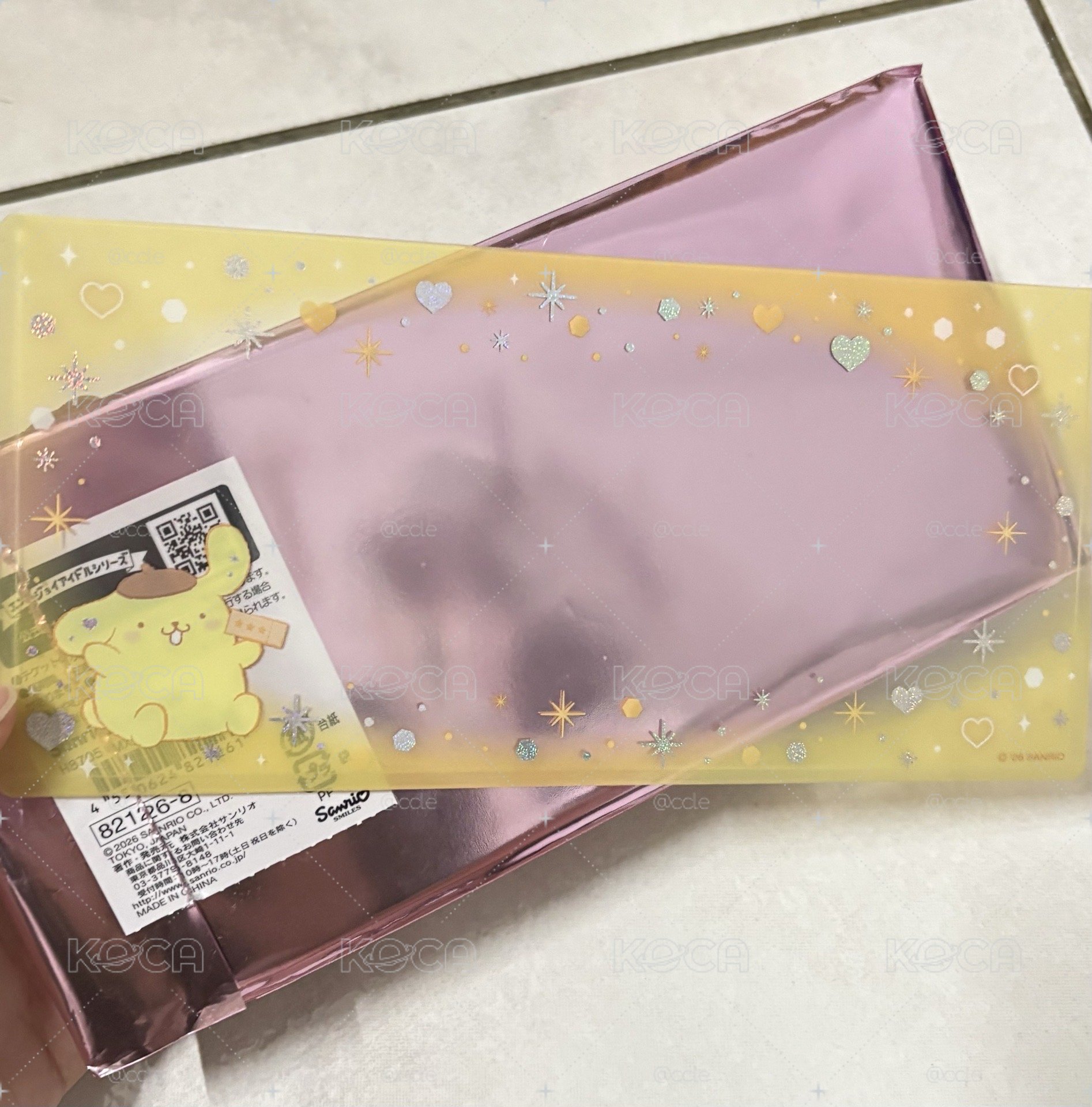 三麗鷗布丁狗票卡套