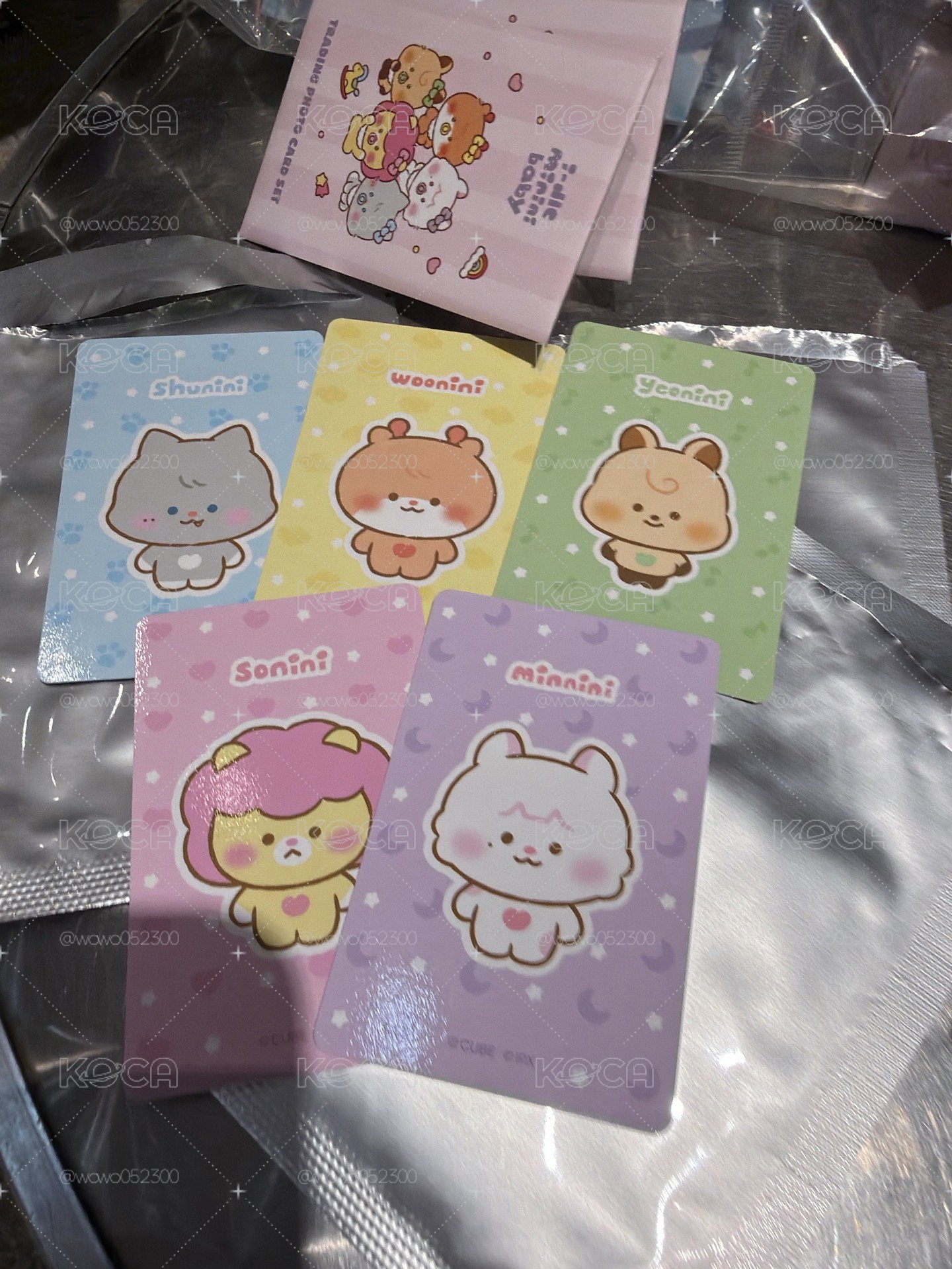 idle minini baby 小卡 一套