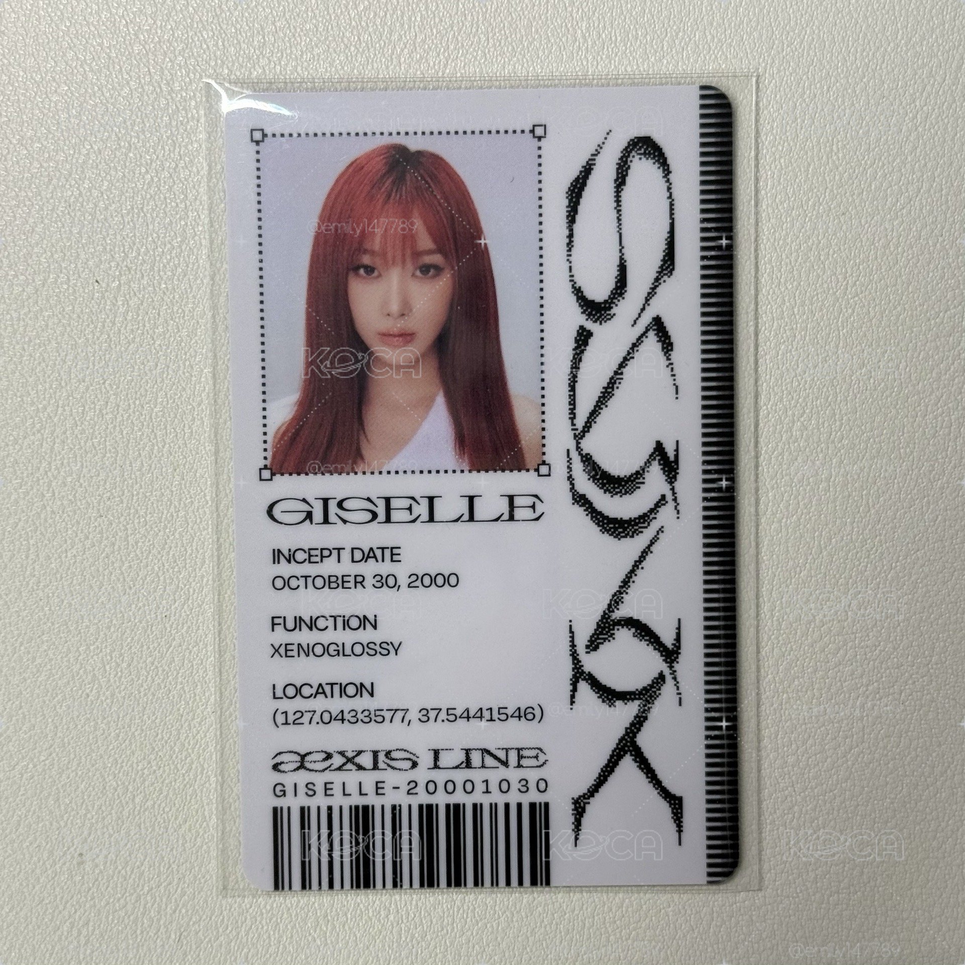 🎀 三巡 明信片雙面檔案卡吉