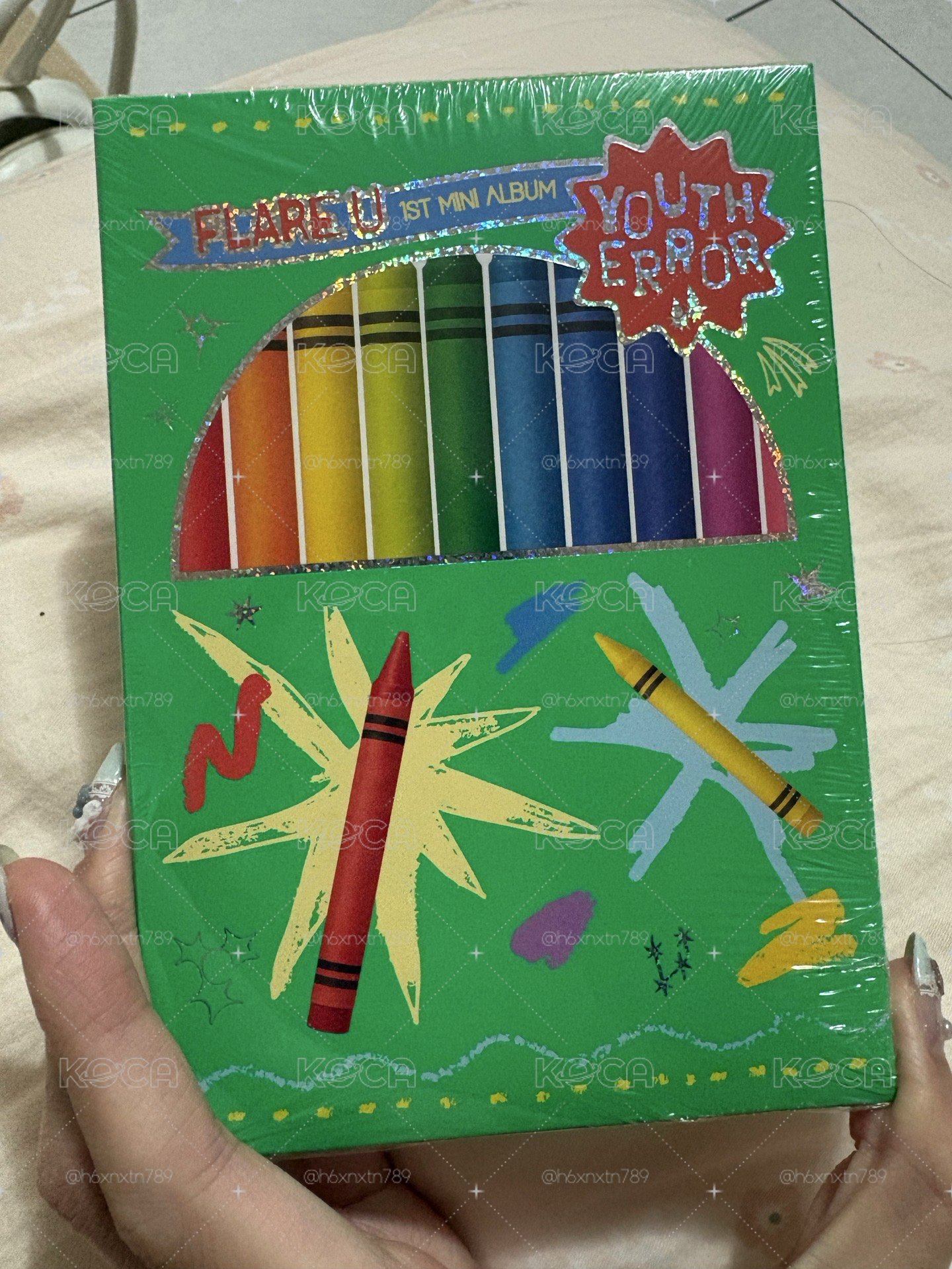 Flare U全新未拆蠟筆專