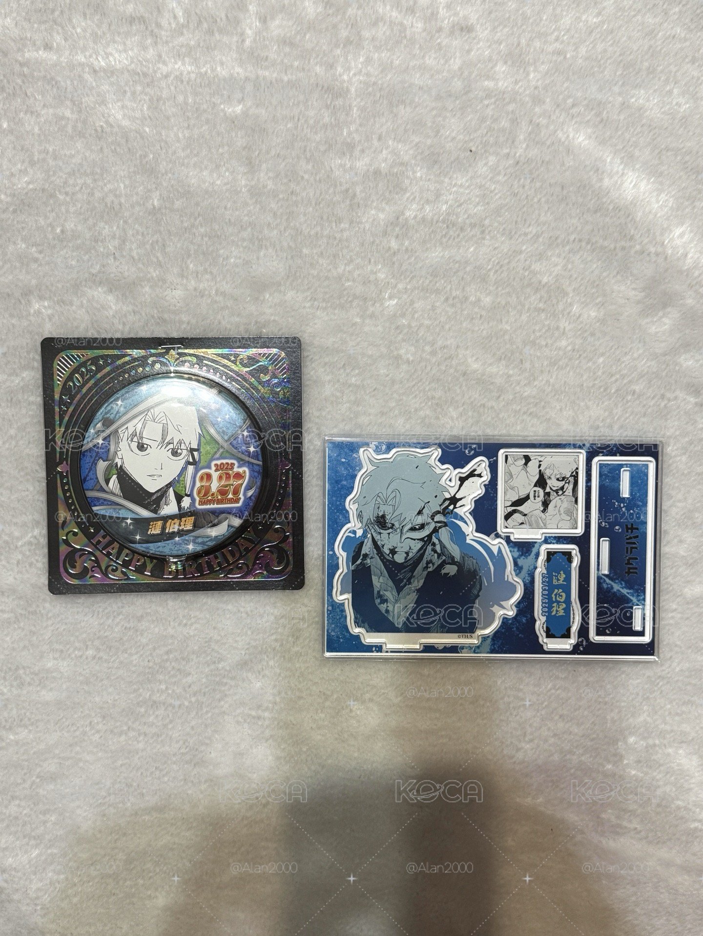 Jump Shop 生日徽章+生日立牌