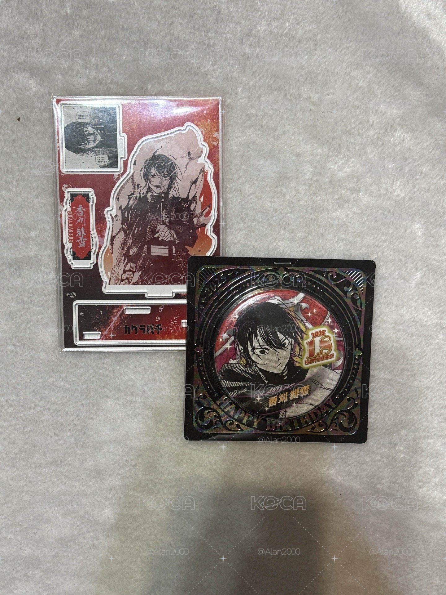 Jump Shop 生日徽章+生日立牌