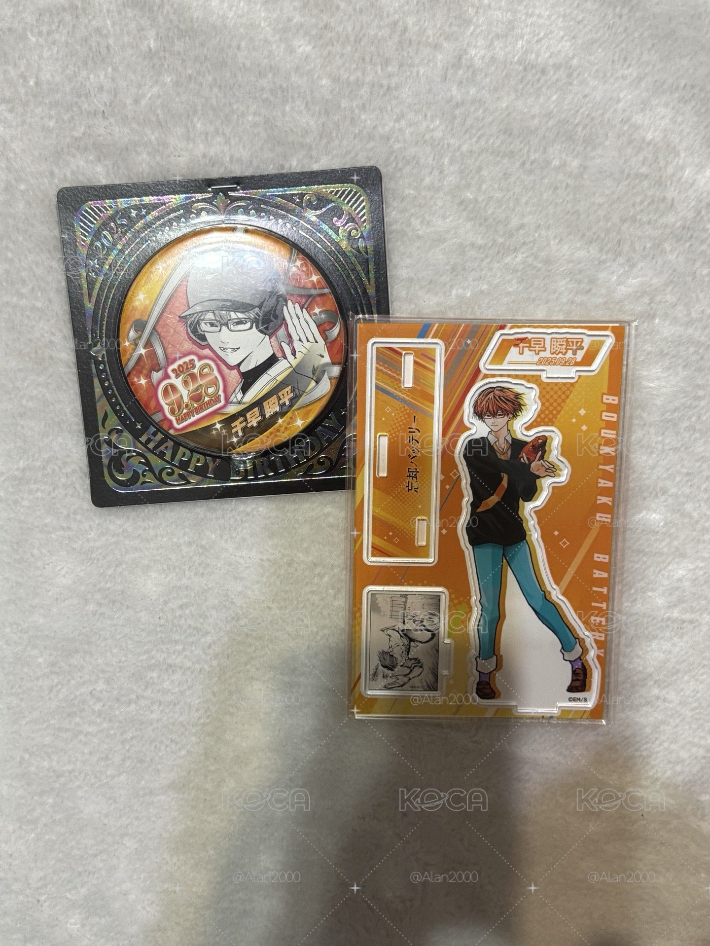 Jump Shop 生日徽章+生日立牌
