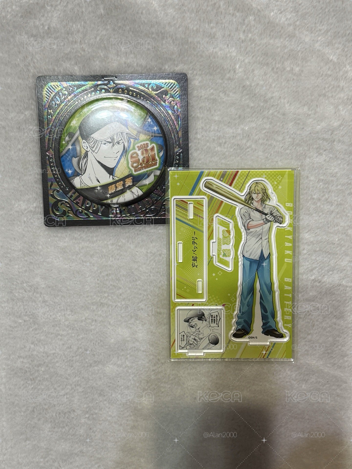 Jump Shop 生日徽章+生日立牌