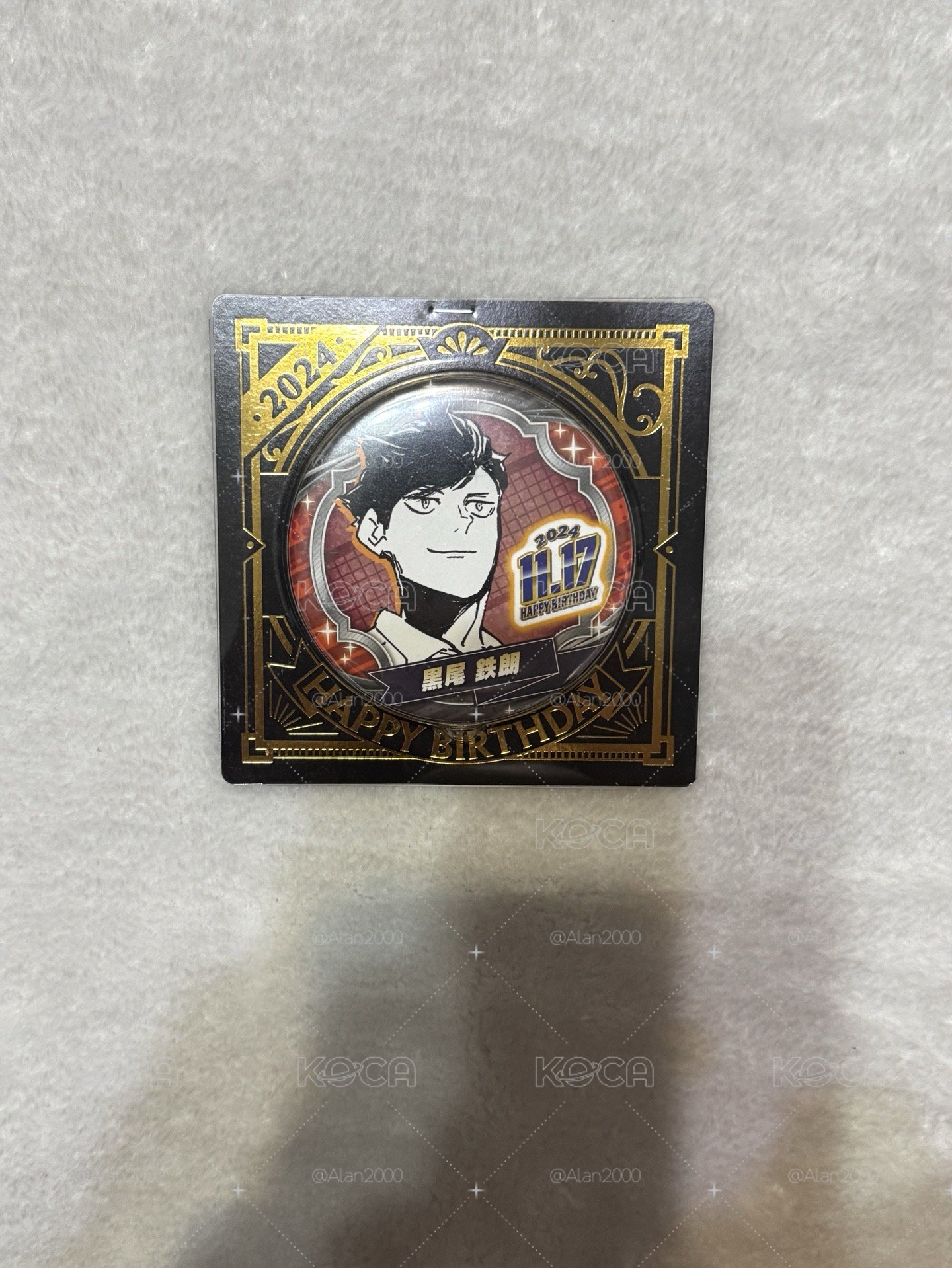 Jump Shop 生日徽章+生日立牌