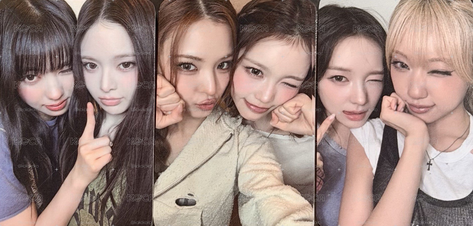 izna koreepop unit 影通小卡