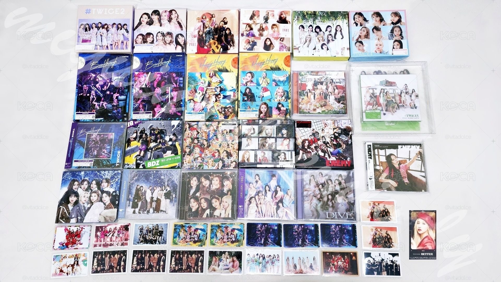 TWICE ALBUM A區 日語空專單曲 💿 編號見圖三 💫