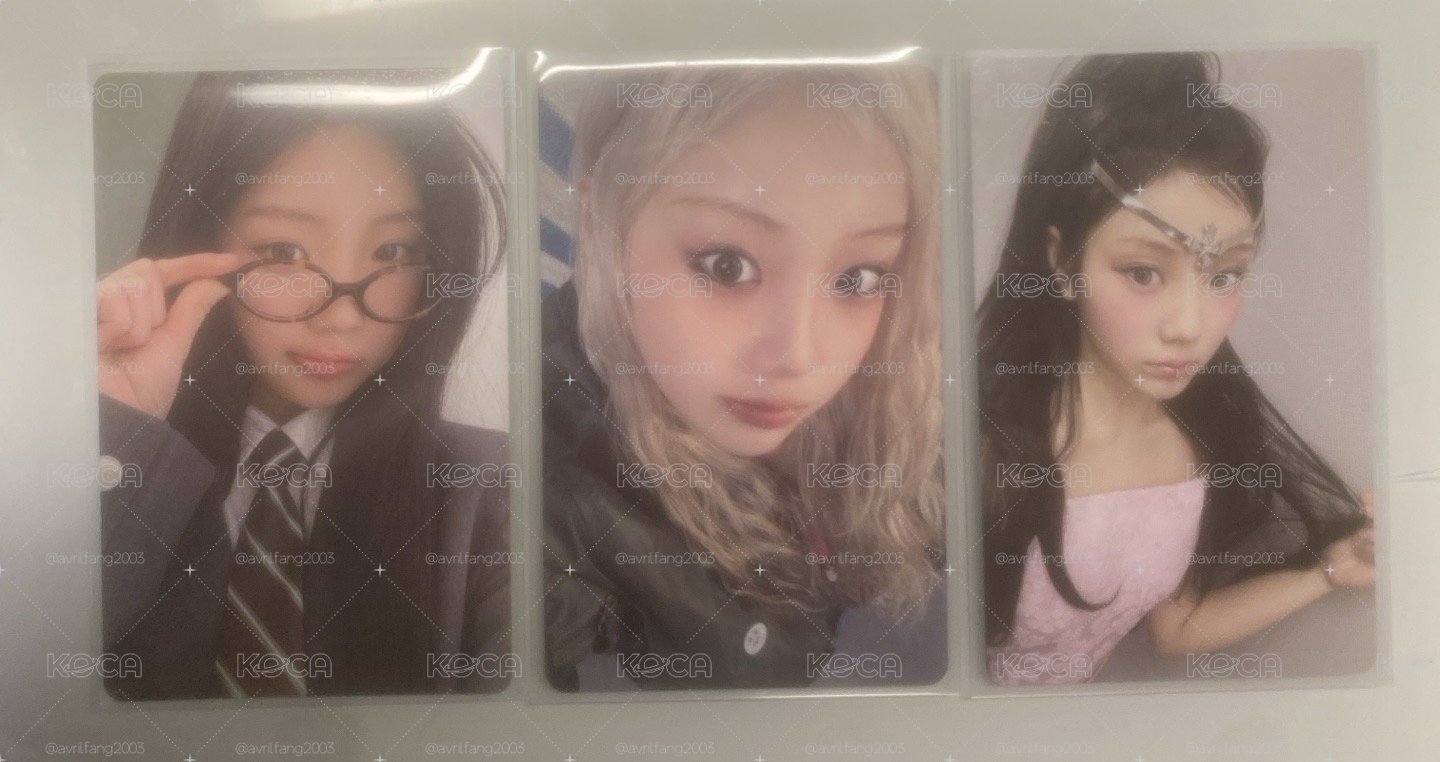 Wonhee 小卡*3